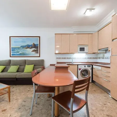 Апартаменты Canteras 2br 2ba Familiar 5pax Лас-Пальмас-де-Гран-Канария